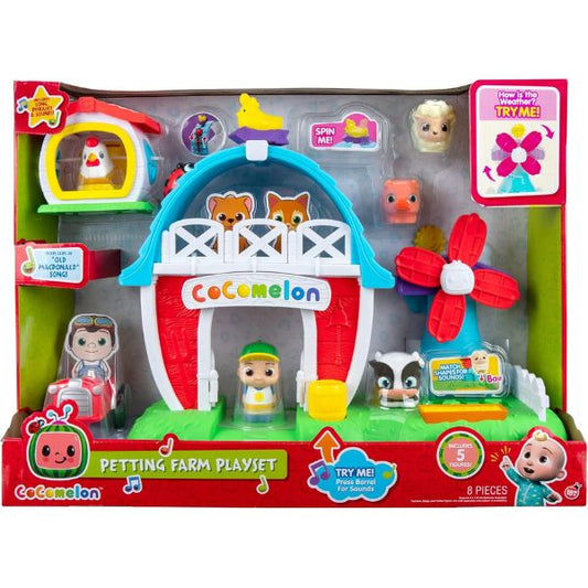 COCOMELON Petting Farm Playset