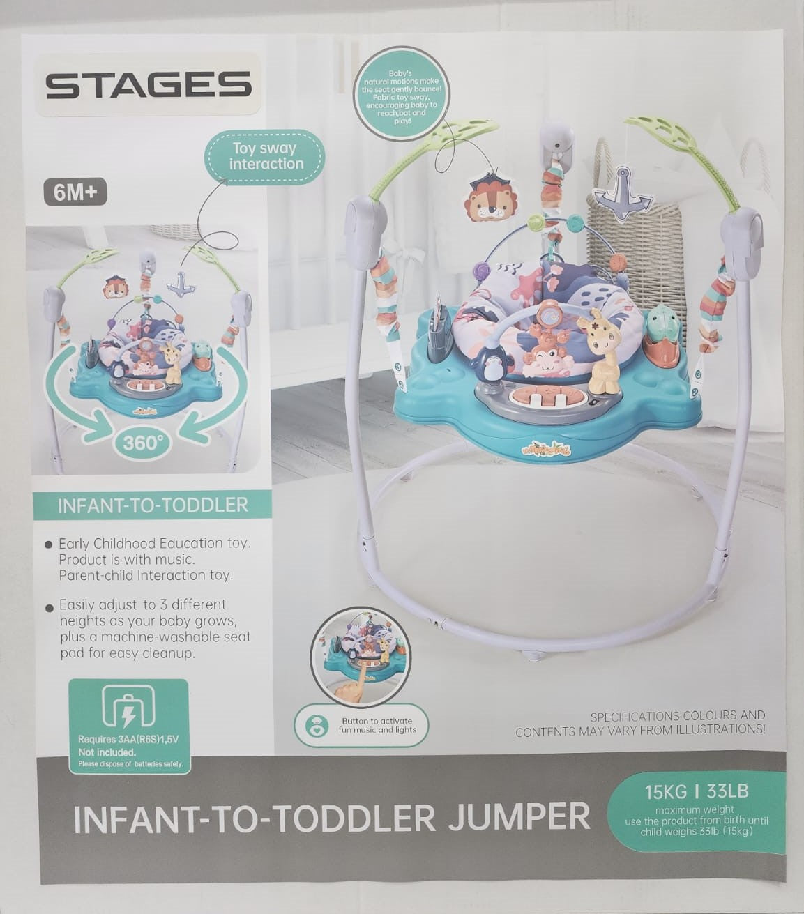 STAGES Baby Jumper