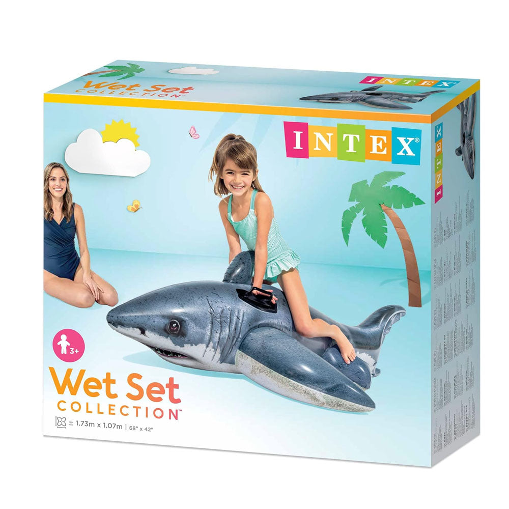 INTEX GREAT WHITE SHARK RIDE-ON | 3Y+