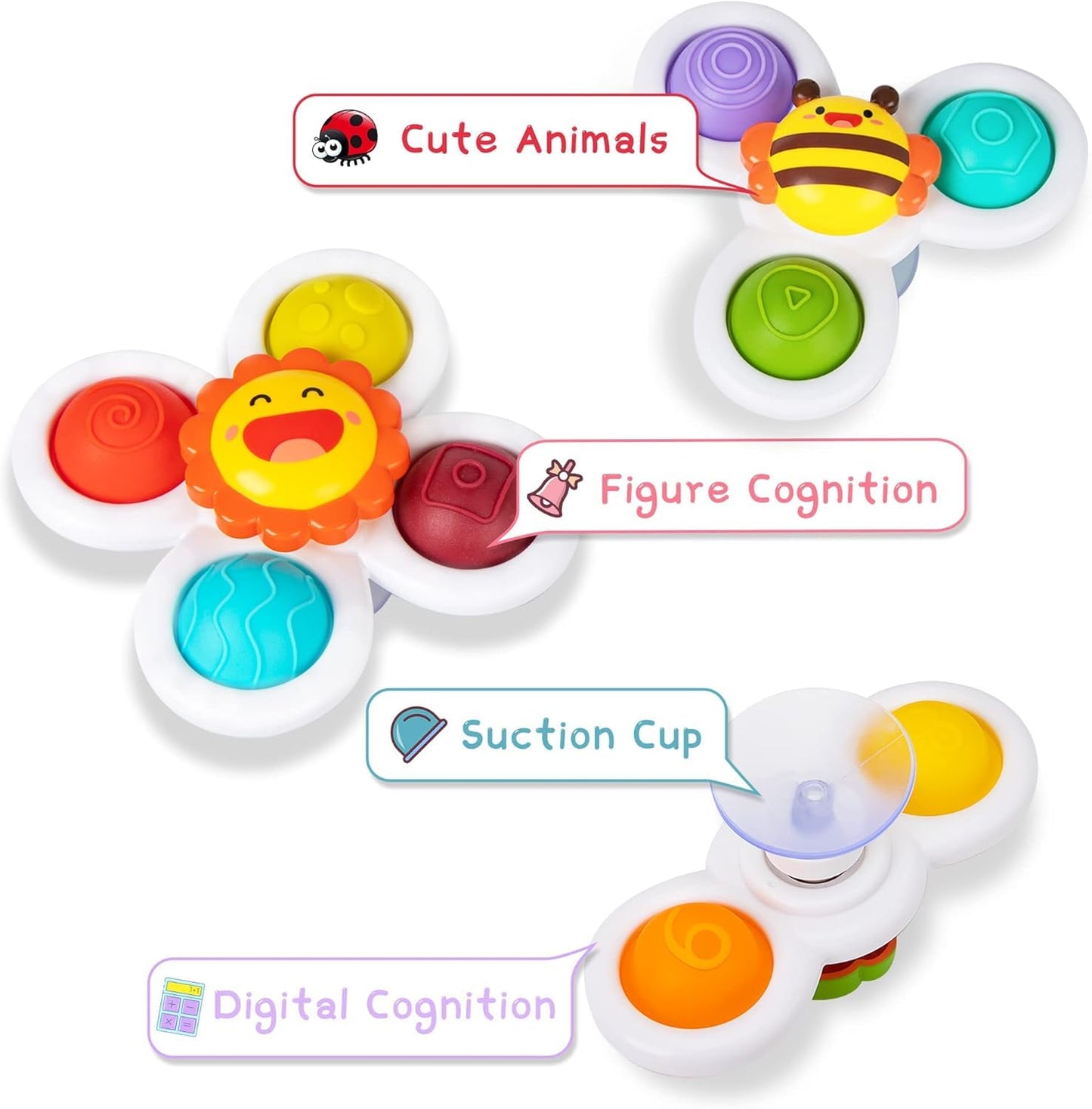 Baby Suction Spinner Set