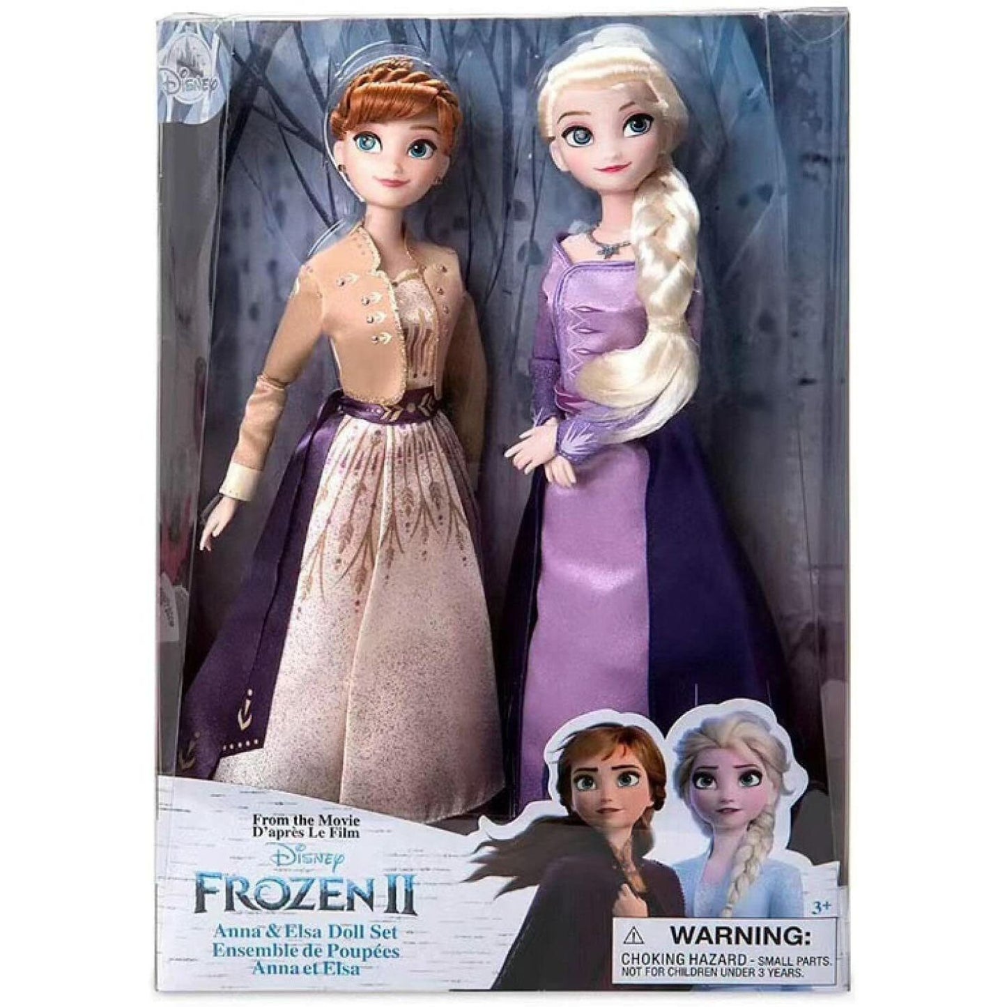 Official Disney Frozen 2 Elsa Anna Princess Dolls With Accessories