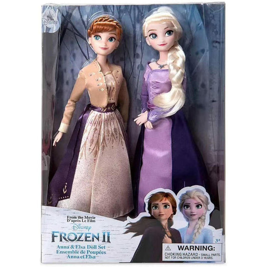 Official Disney Frozen 2 Elsa Anna Princess Dolls With Accessories