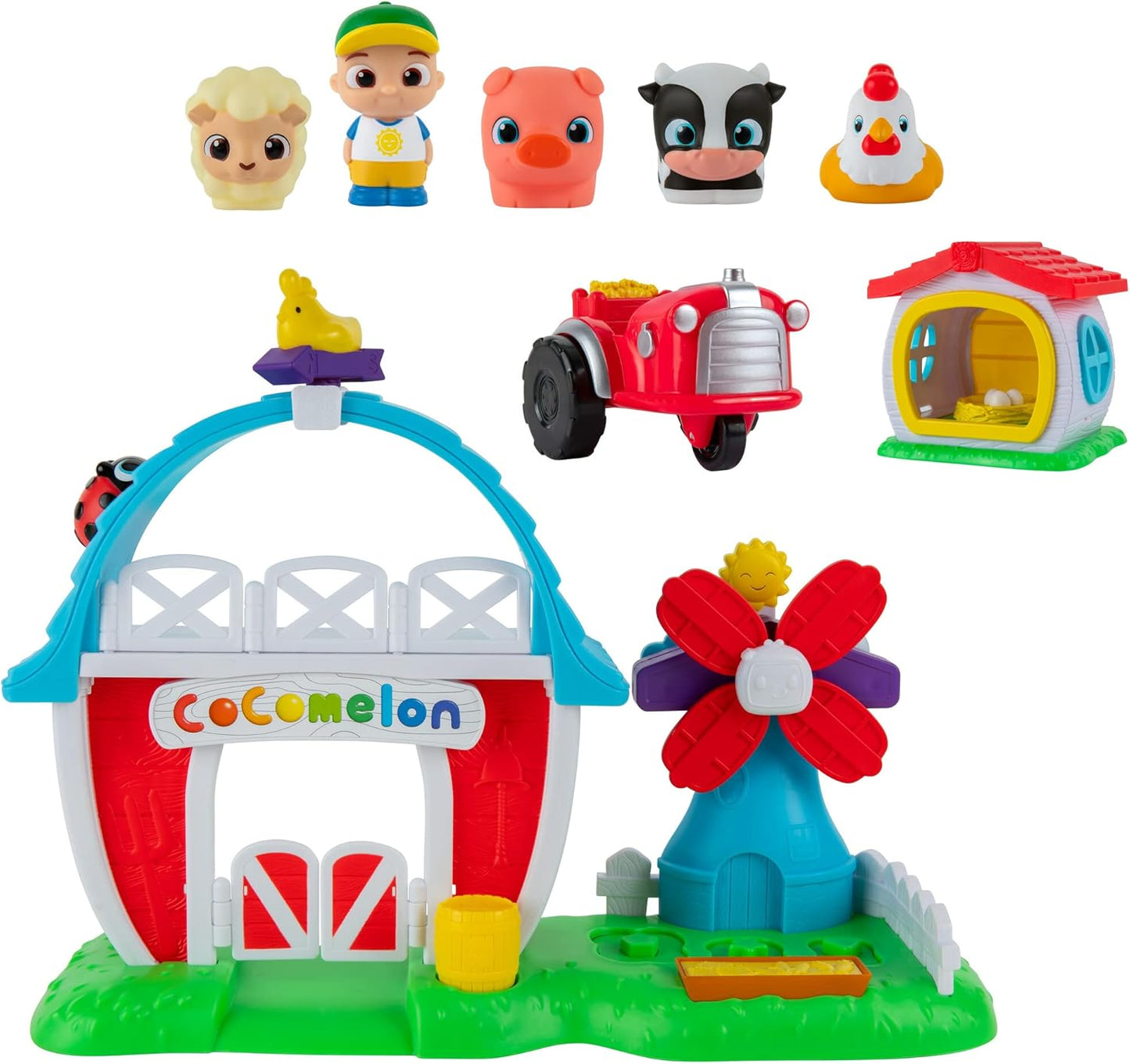 COCOMELON Petting Farm Playset