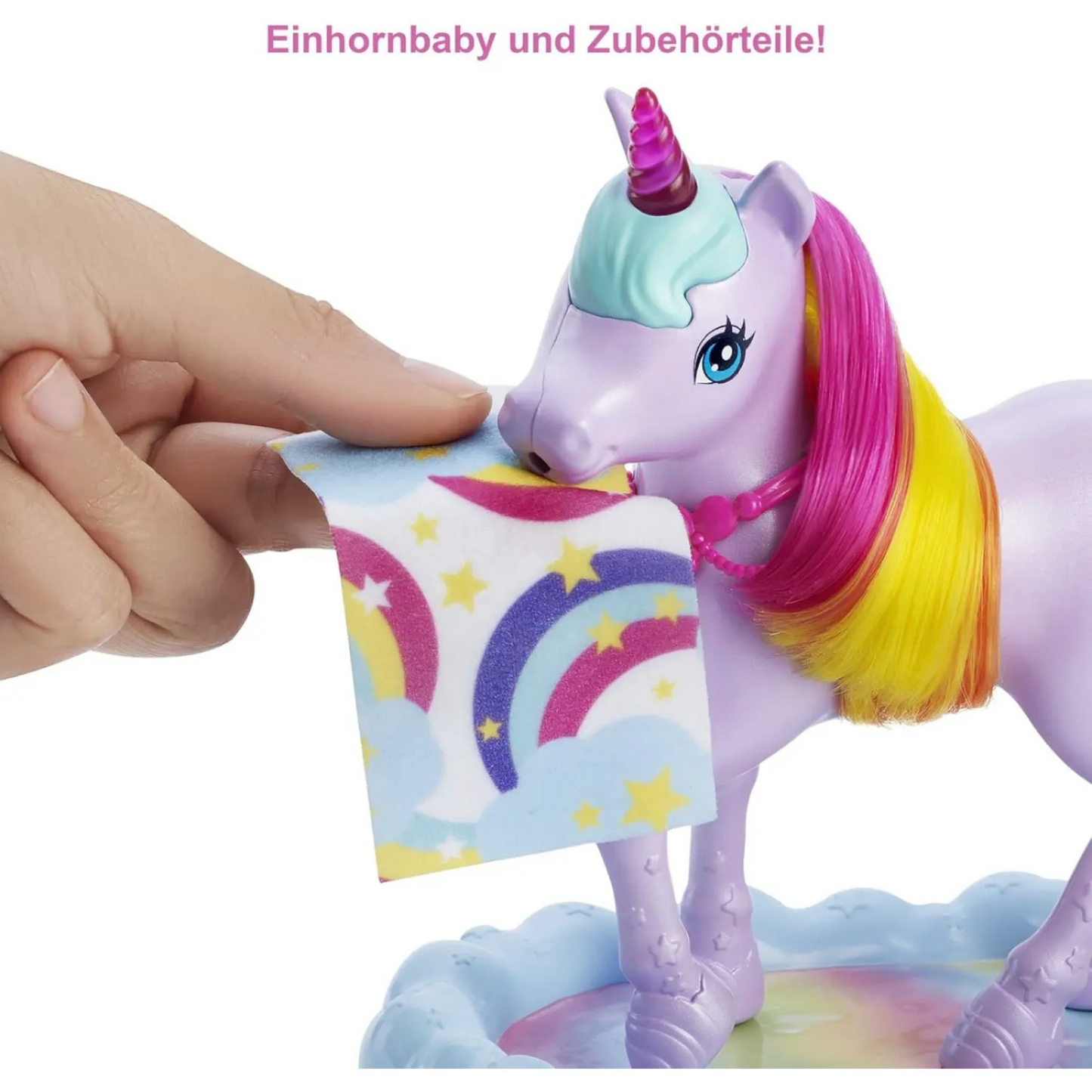 Barbie Dreamtopia Playset with Barbie® Doll, Pet Unicorn & Color Change Potty - 3Y+