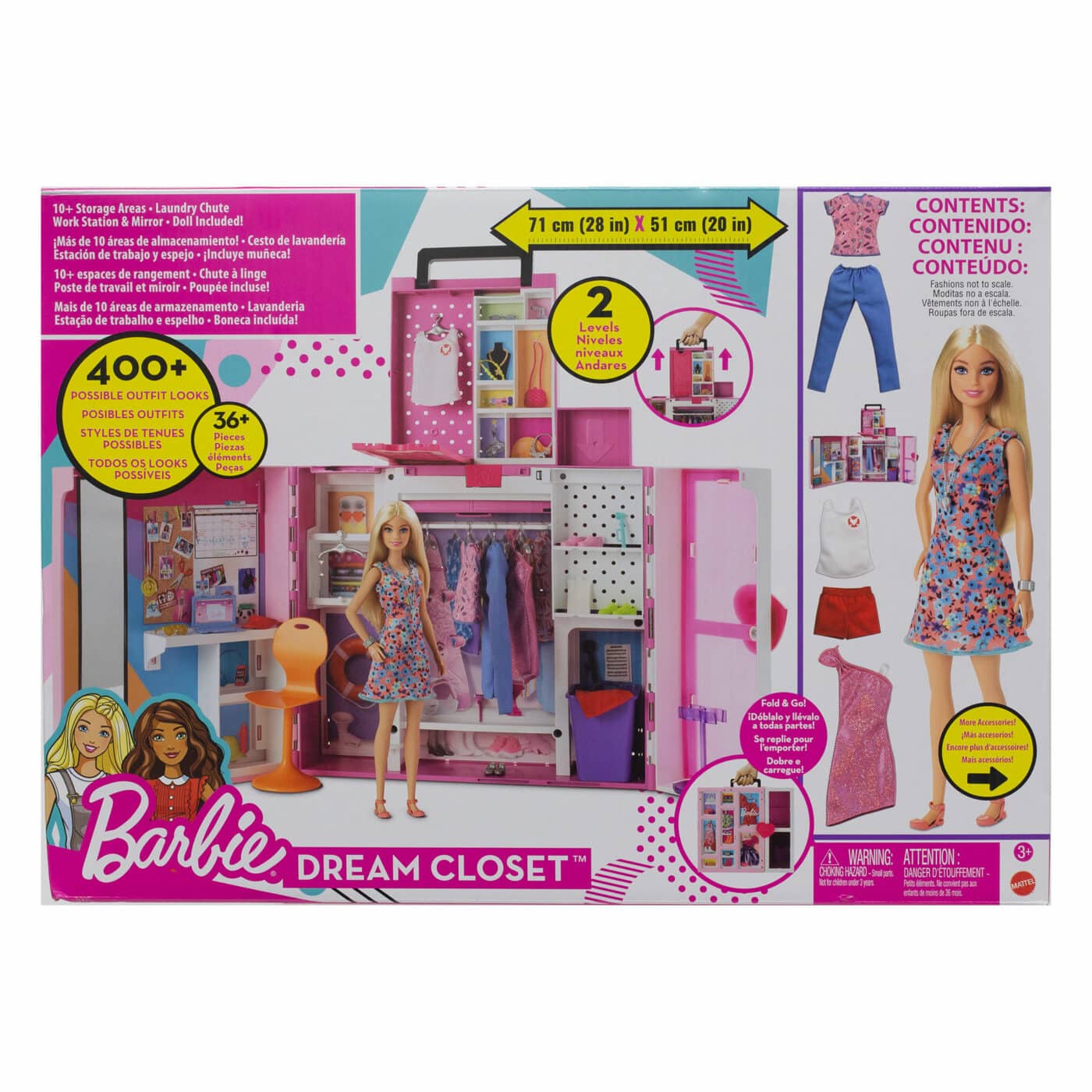 Barbie Dream Closet Doll and Playset
