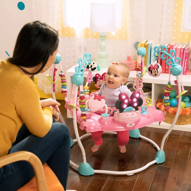 Disney Baby Minnie Mouse PeekABoo Activity Baby Jumper