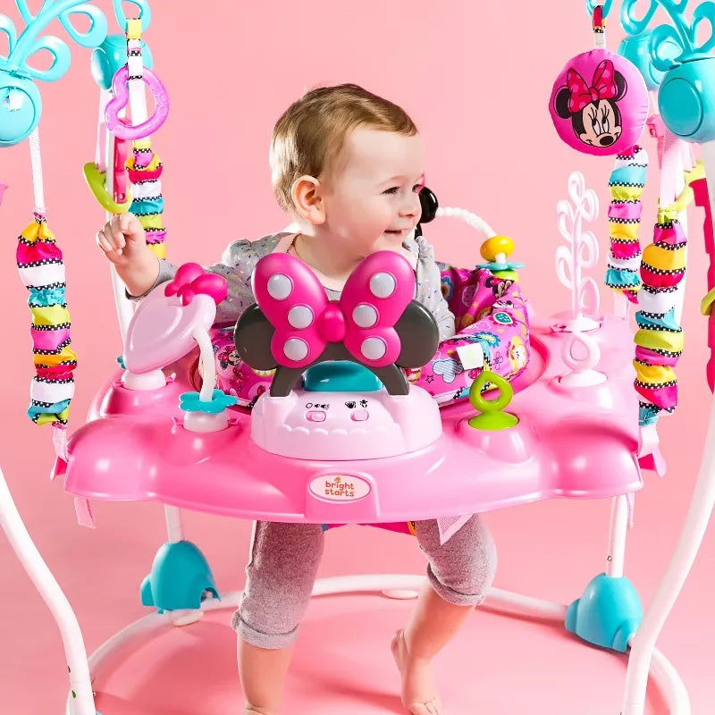 Disney Baby Minnie Mouse PeekABoo Activity Baby Jumper