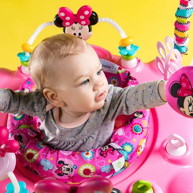 Disney Baby Minnie Mouse PeekABoo Activity Baby Jumper