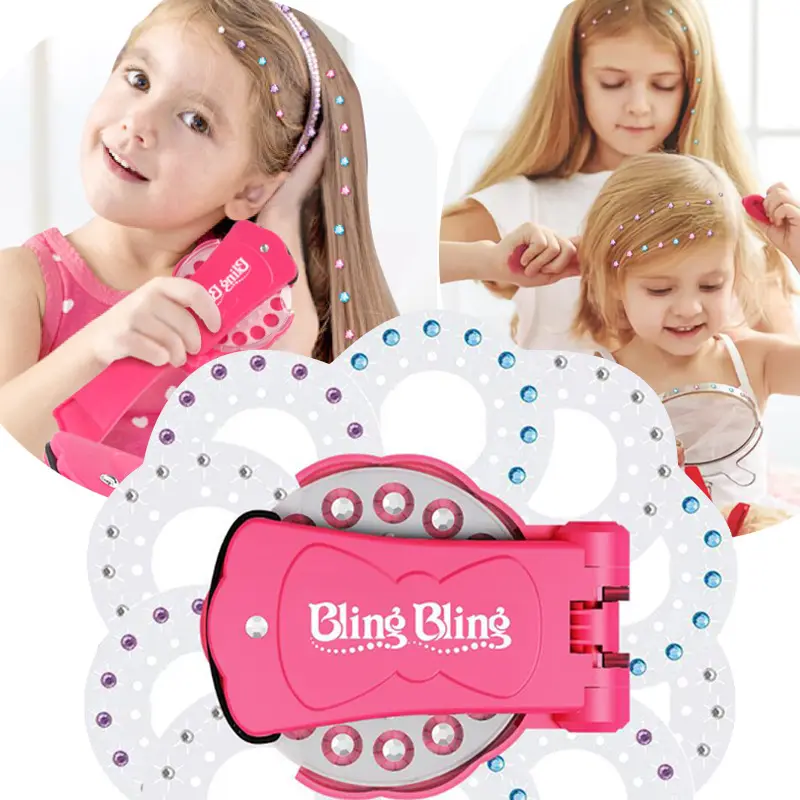 BLING Hair Gem Stamper Kit for Girls
