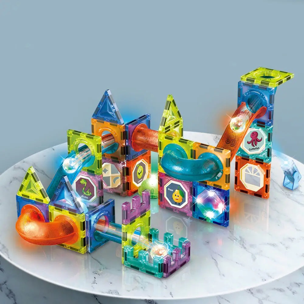 Light Magnetic Blocks 110 pcs
