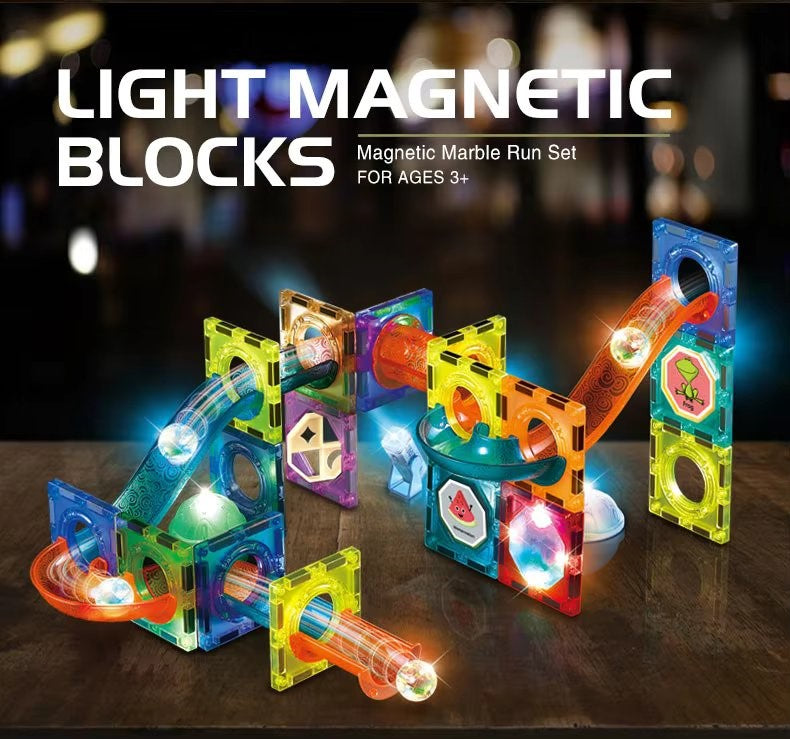 Light Magnetic Blocks 110 pcs