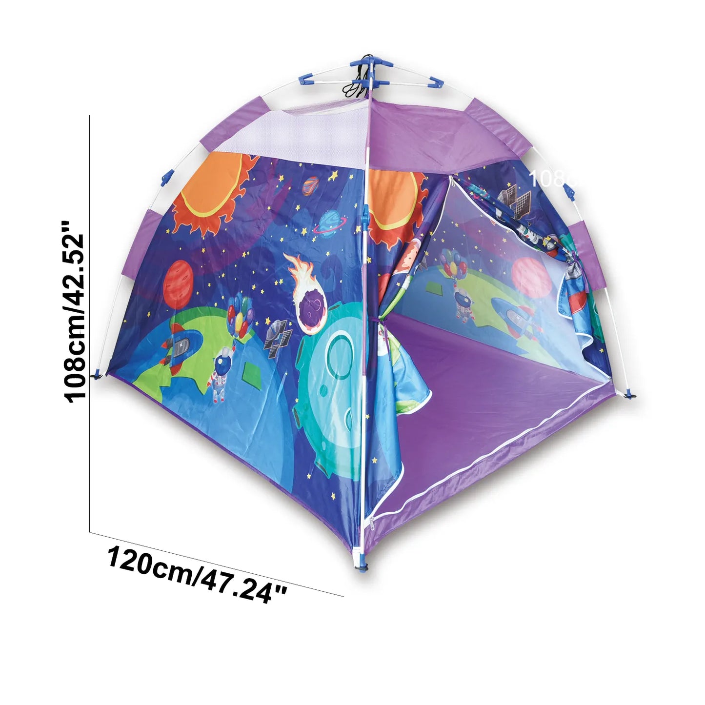 Children Tent Convenient and Practical Auto Pull Open Press Close