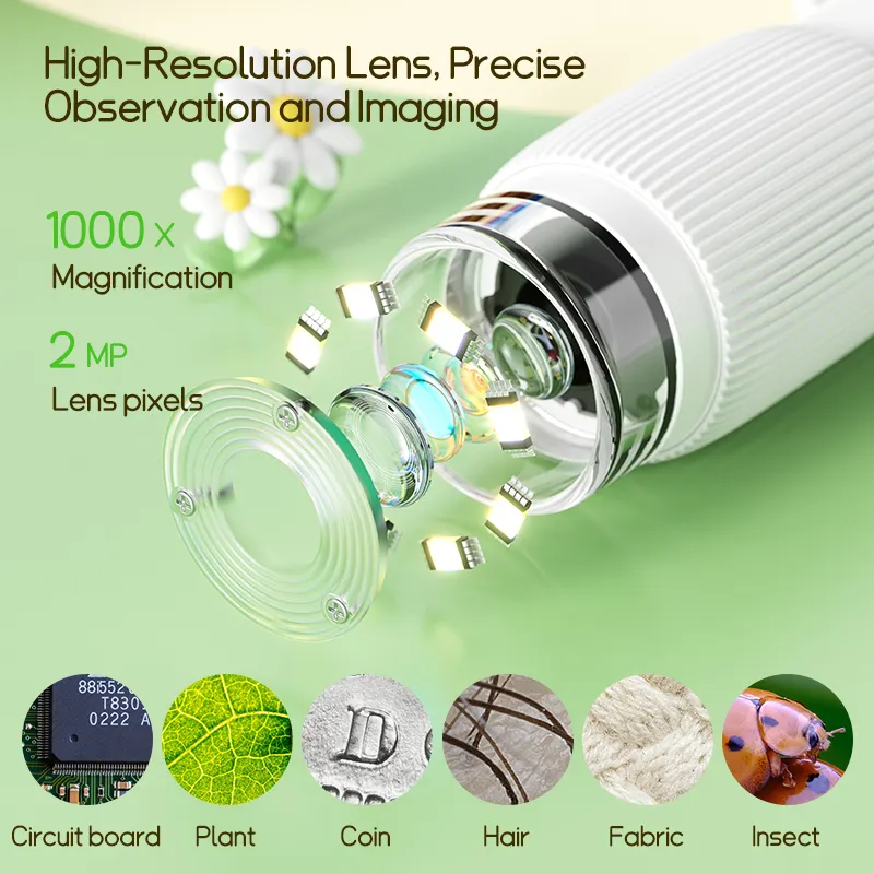 DiscoverScope - Kids Digital Microscope Camera