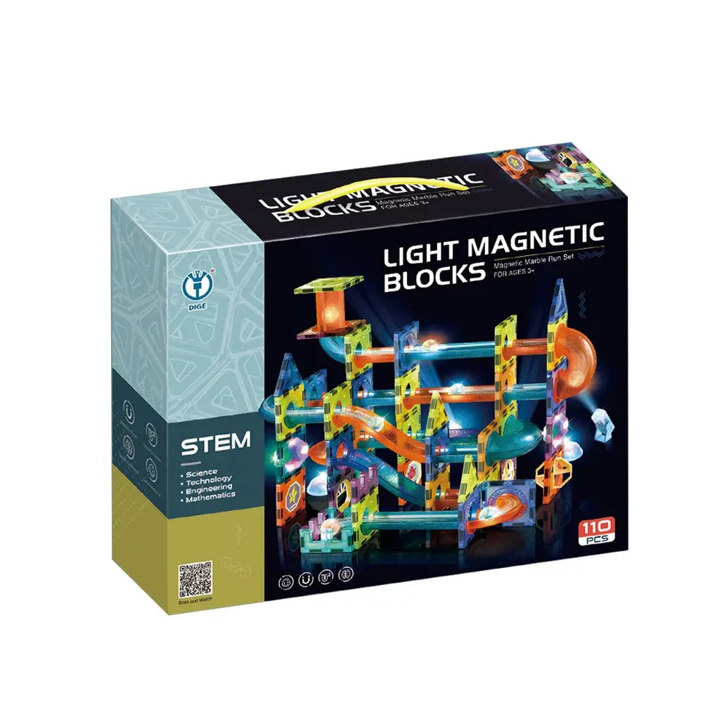 Light Magnetic Blocks 110 pcs