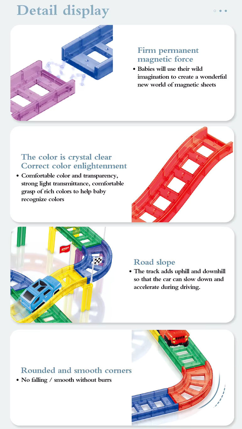 Magnet Tracks 47 pcs