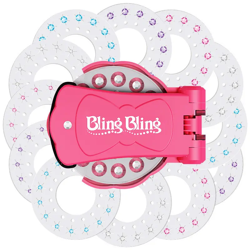 BLING Hair Gem Stamper Kit for Girls