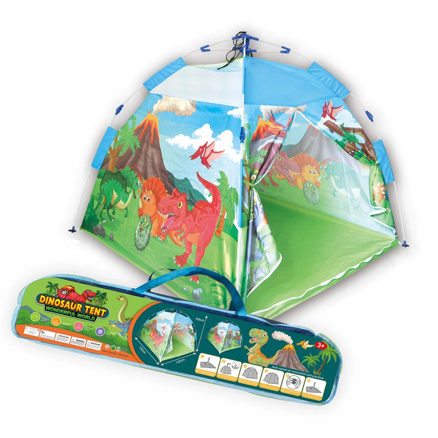 Children Tent Convenient and Practical Auto Pull Open Press Close