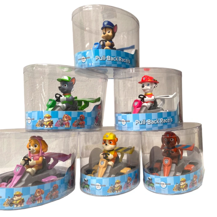 Paw Patrol Pull Back Racer Car (12cm) - 1Y+
