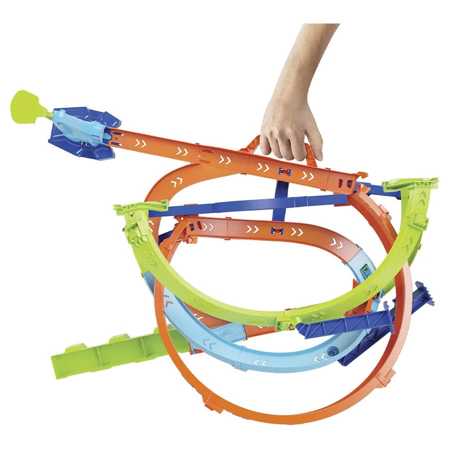 Hot Wheels Action Loop Cyclone Challenge Track Set - 4Y+