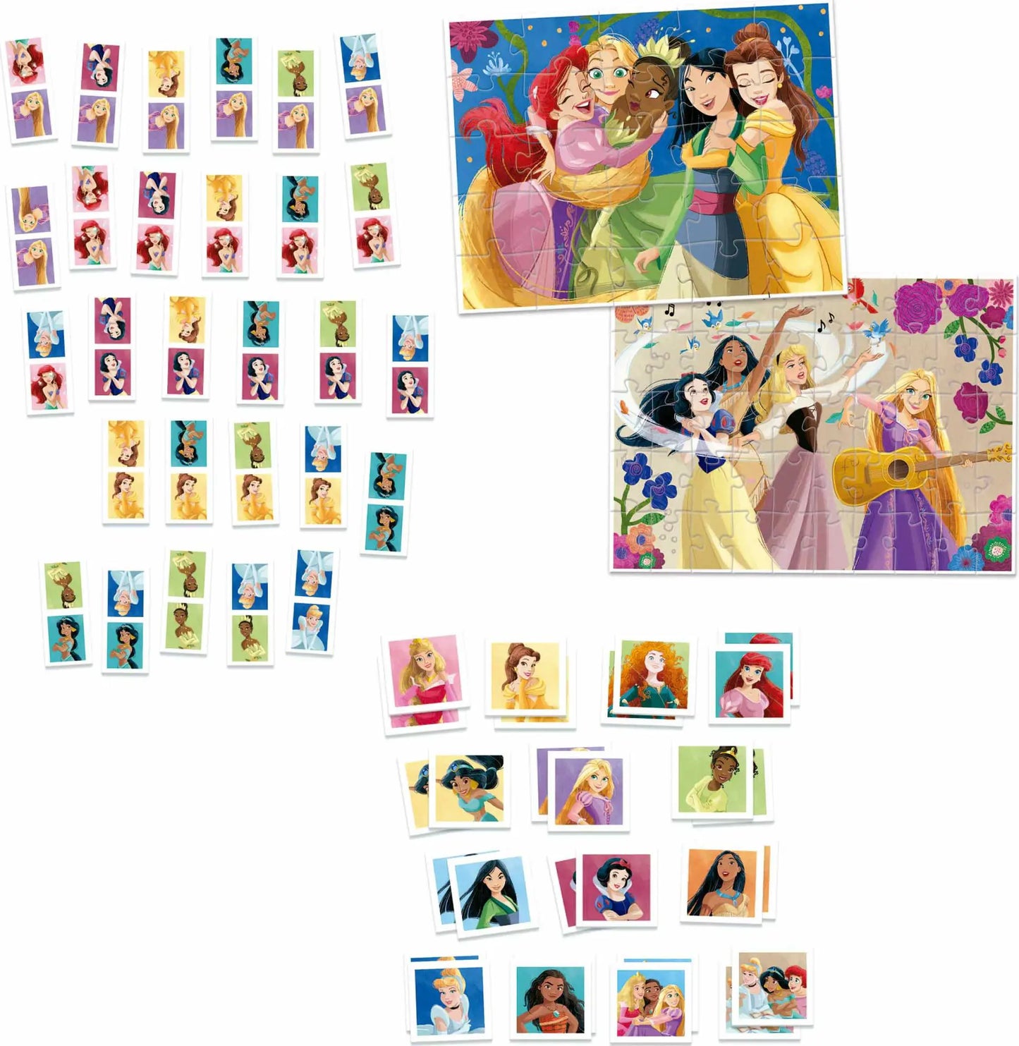 EDUCA Superpack 4 in 1 Disney Princess - 3Y+
