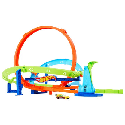 Hot Wheels Action Loop Cyclone Challenge Track Set - 4Y+