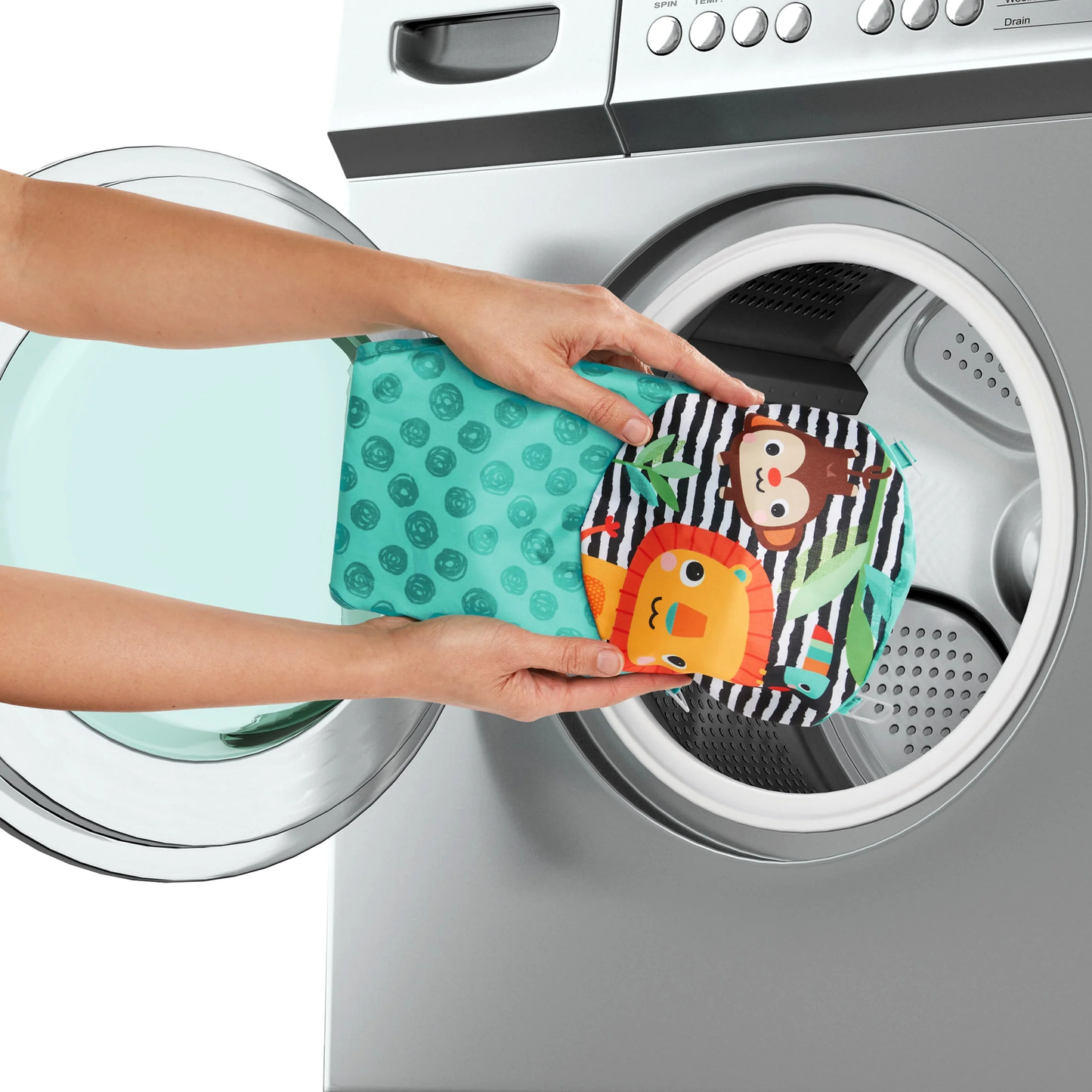 Bright Starts Walker with Easy Fold Frame for Storage