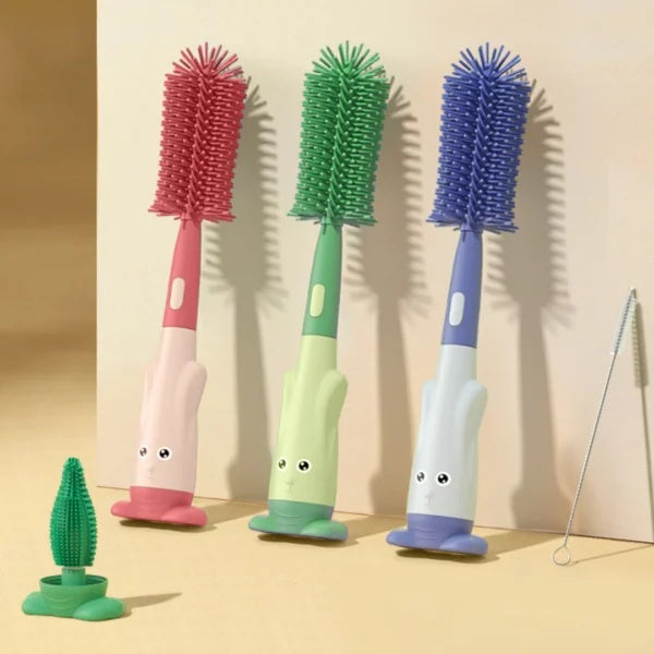 3-in-1 Baby Bottle Cleaning Brush Kit