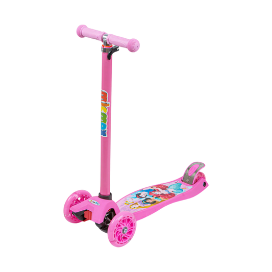 Disney Princesses Foldable Scooter with LED Light-Up Wheels - 2Y+