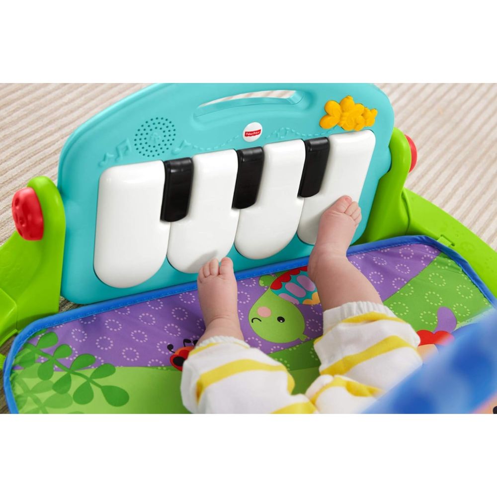 Kick and Play Activity Gym Play Mat for Baby with Piano - Lay and Play Sit Activity Toy
