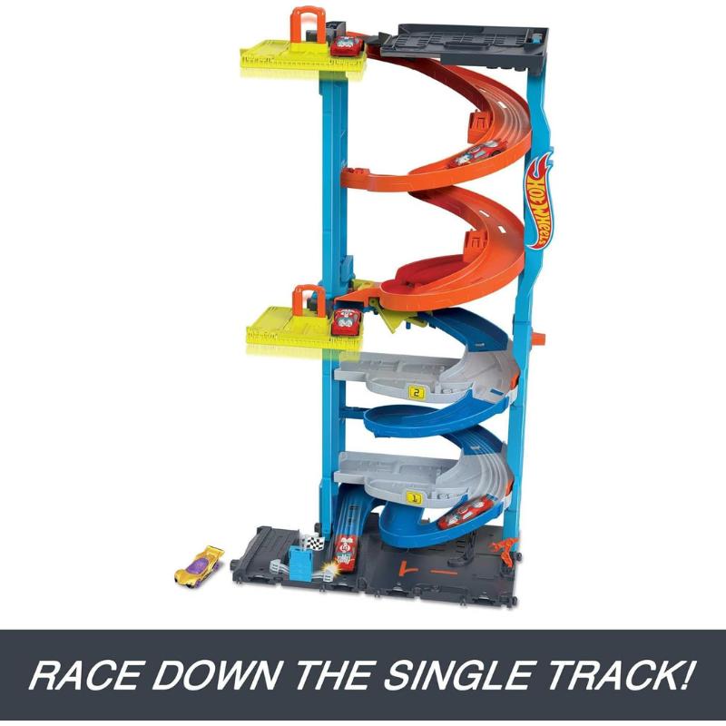 Hot Wheels City Transforming Race Tower Playset - 3Y+
