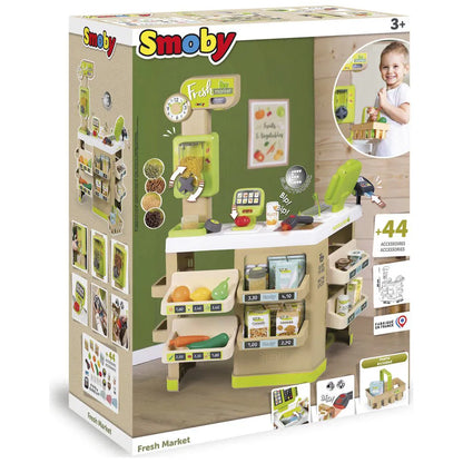 Smoby Fresh Market Playset 44+ accessories - 3Y+