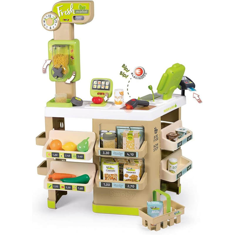 Smoby Fresh Market Playset 44+ accessories - 3Y+