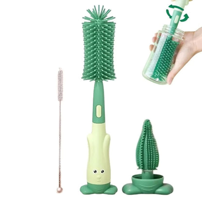 3-in-1 Baby Bottle Cleaning Brush Kit