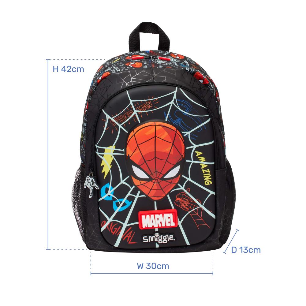 SMIGGLE – SPIDERMAN CLASSIC BACKPACK – 42x30 CM - 5Y+