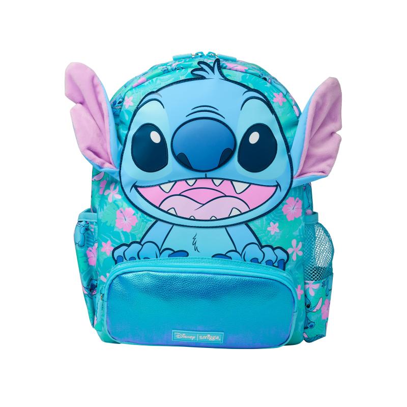 SMIGGLE – STITCH JUNIOR CHARACTER HOODIE BACKPACK – 36x30 CM - 3-5Y
