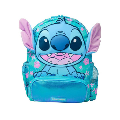 SMIGGLE – STITCH JUNIOR CHARACTER HOODIE BACKPACK – 36x30 CM - 3-5Y