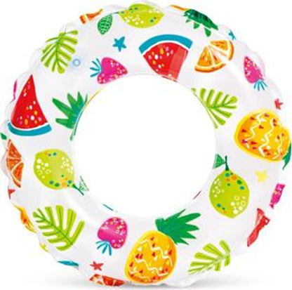 INTEX LIVELY PRINT SWIM RINGS 51CM | 3-6Y