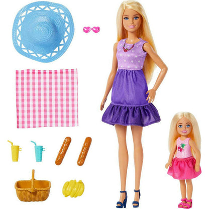 Barbie Family & Friends Dolls & Accessories Playset - 3Y+