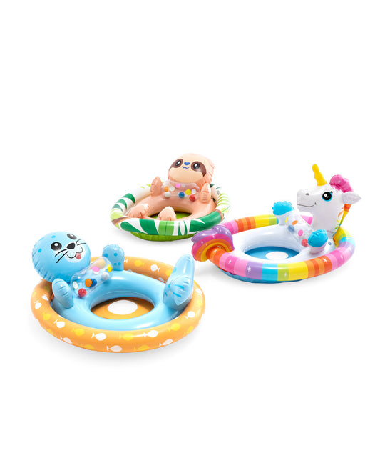 INTEX SEE-ME-SIT RING POOL RIDERS 77X58cm | 3-4Y