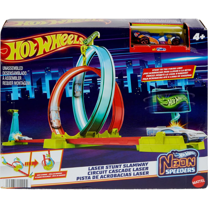 Hot Wheels Laser Stunt Slamway - 4Y+
