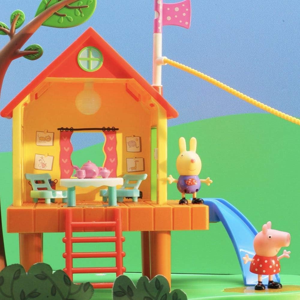 Peppa Pig's Treehouse & George's Fort Playset - 2Y+