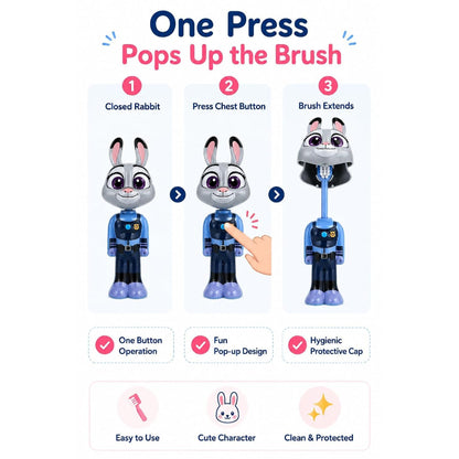 Zootopia Soft-Bristled Toothbrush
