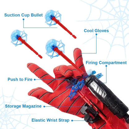 Spiderman Web Shooter Wrist Launcher Toy - 3Y+
