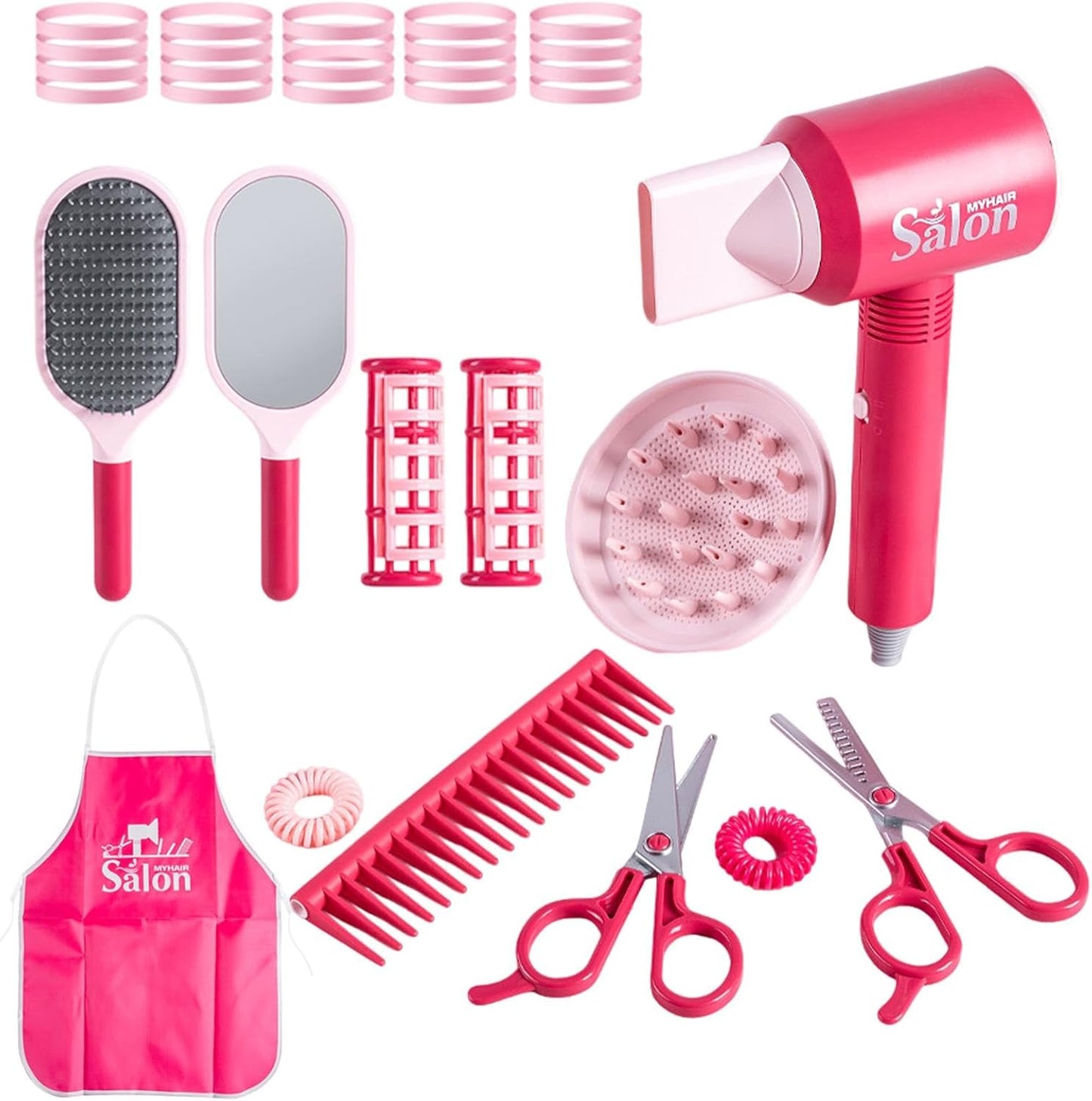 Girl Beauty Salon Hairdressing Playset (37pcs)
