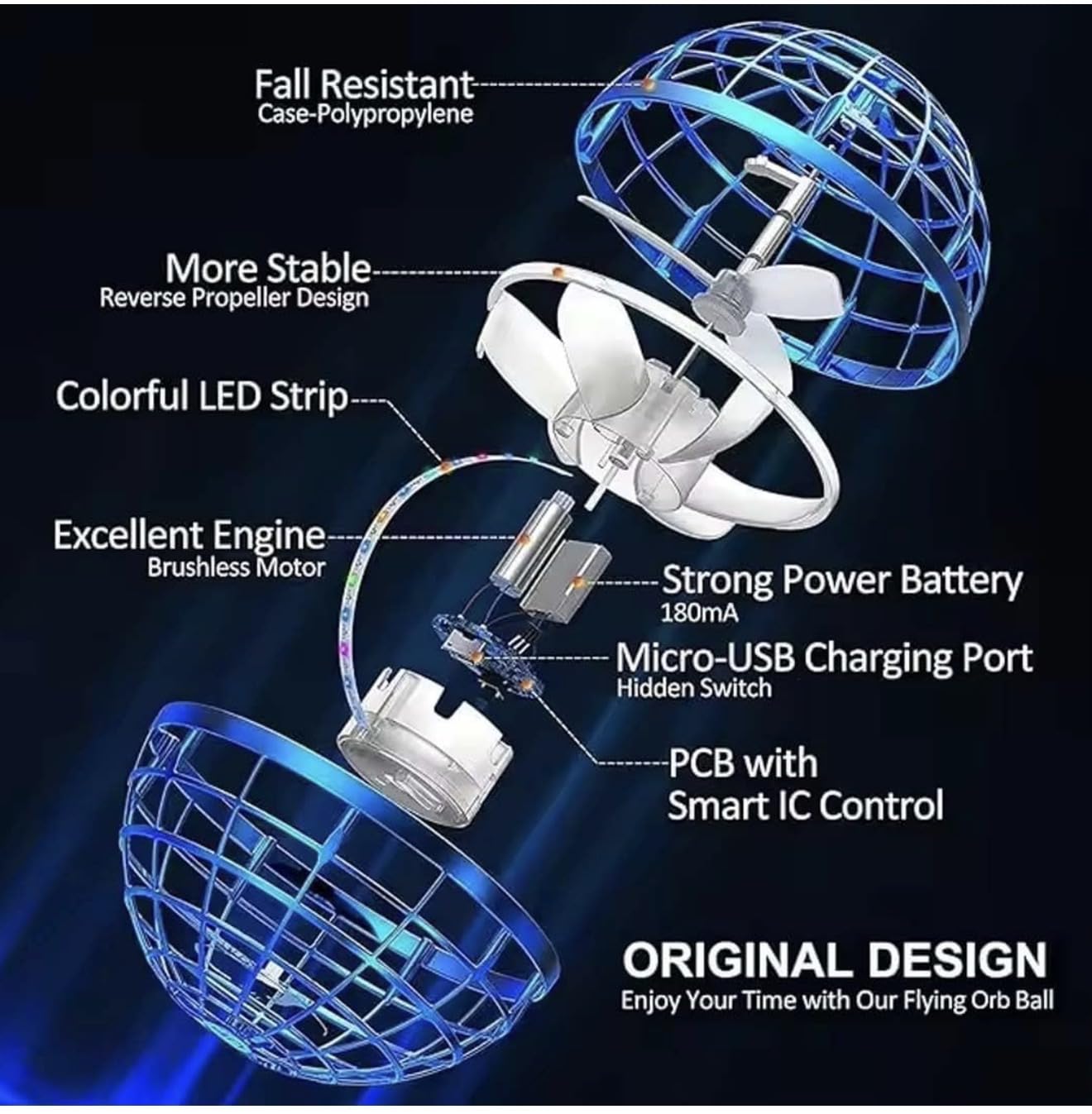 Flying Spinner Ball - 6Y+