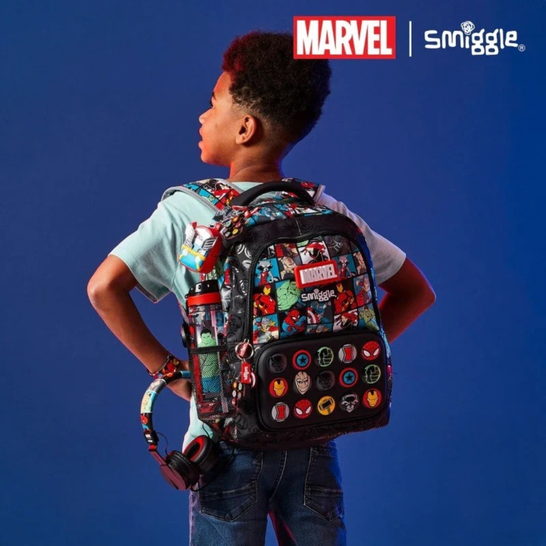 SMIGGLE – MARVEL CLASSIC BACKPACK – 42x30 CM - 5Y+