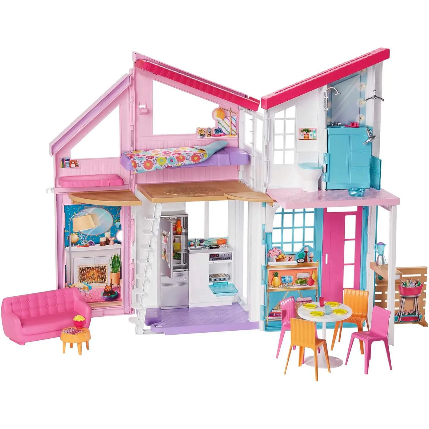 Barbie Malibu House Playset - 3Y+