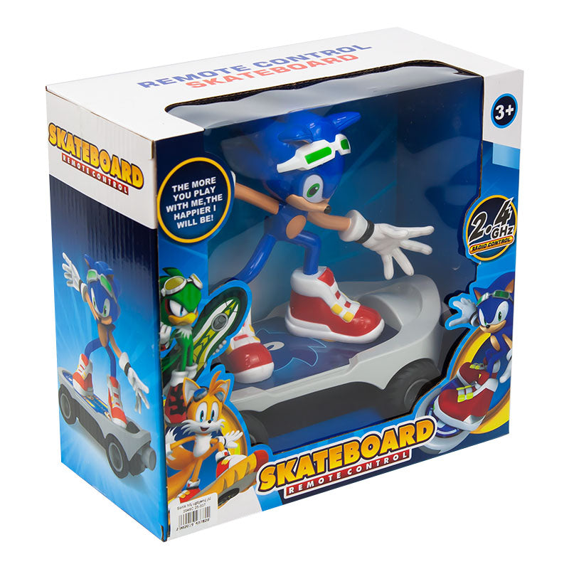 Sonic Free Rider Remote Controlled Skateboard - 3Y+