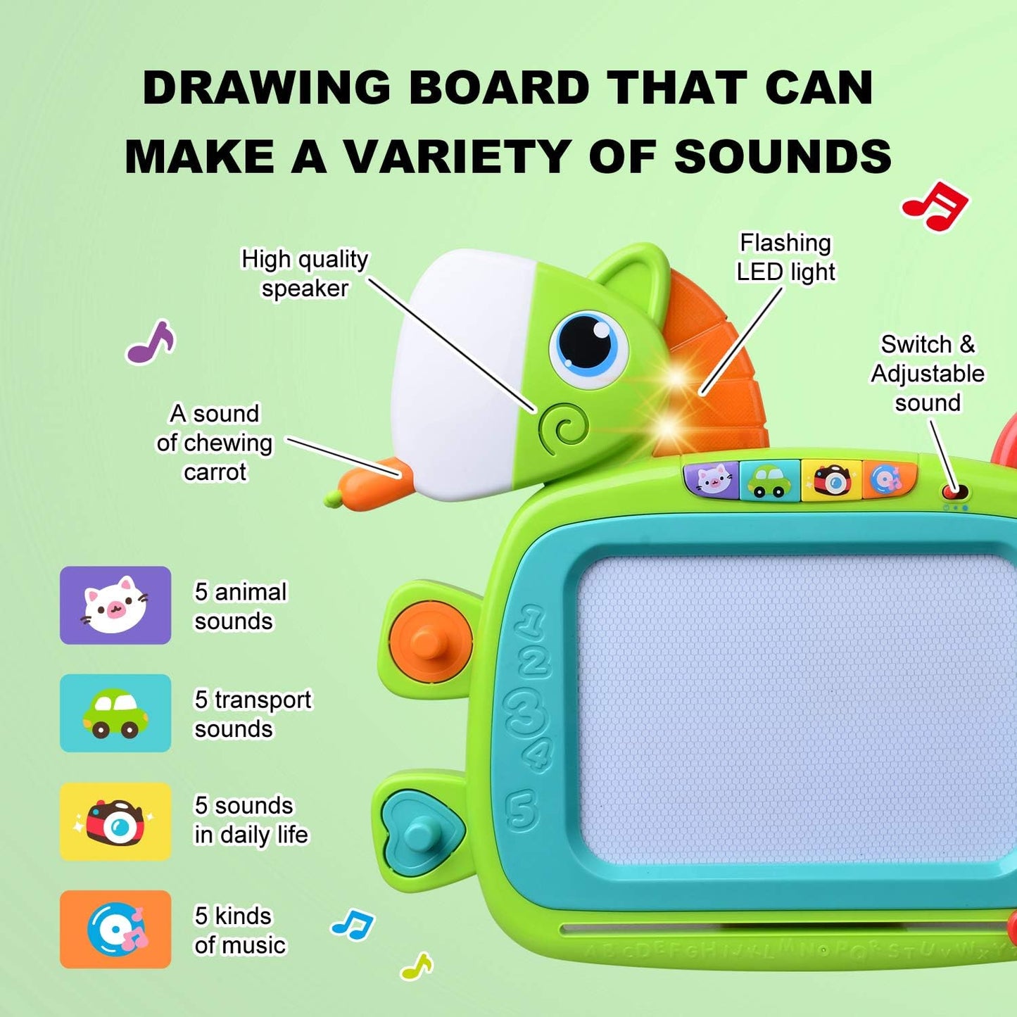 Hola Magnetic Drawing Doodle Board - 2Y+