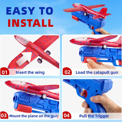 Airplane Glider Launcher - 3Y+